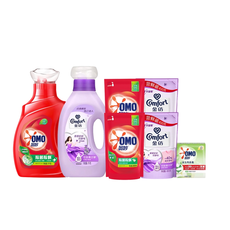 奥妙  家用衣物清洁护理大礼包7.4斤