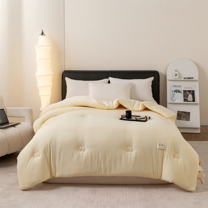 慕兰喜  良品皱皱棉提花大豆被MLX-D2560