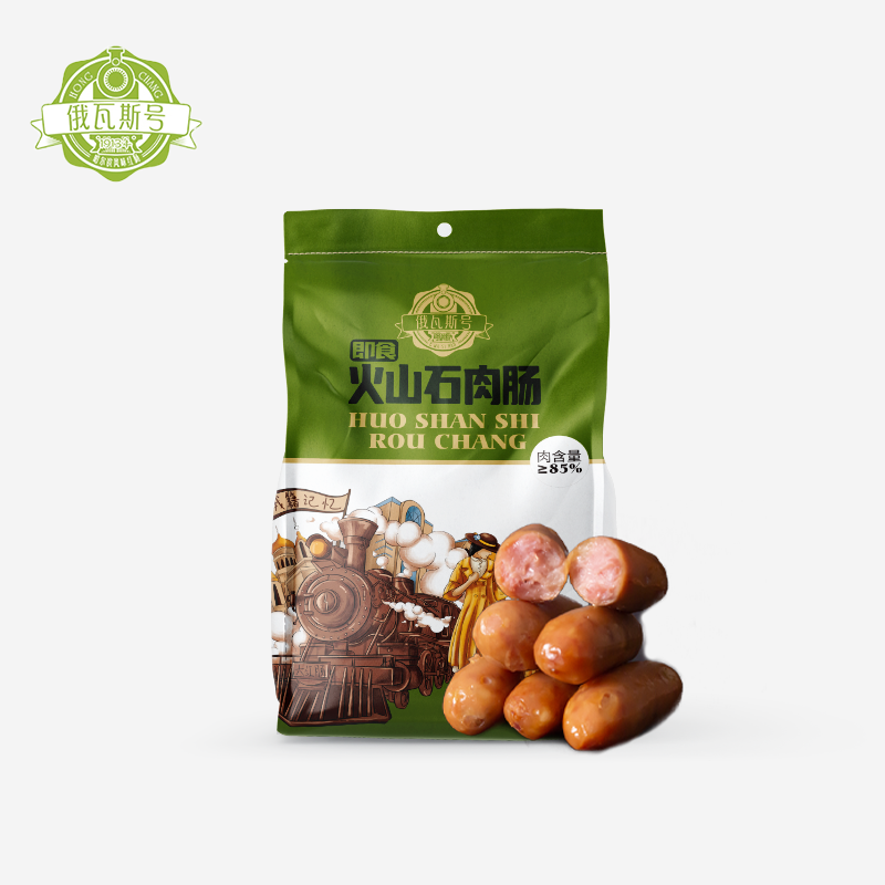 俄瓦斯号  火山石肉肠500g