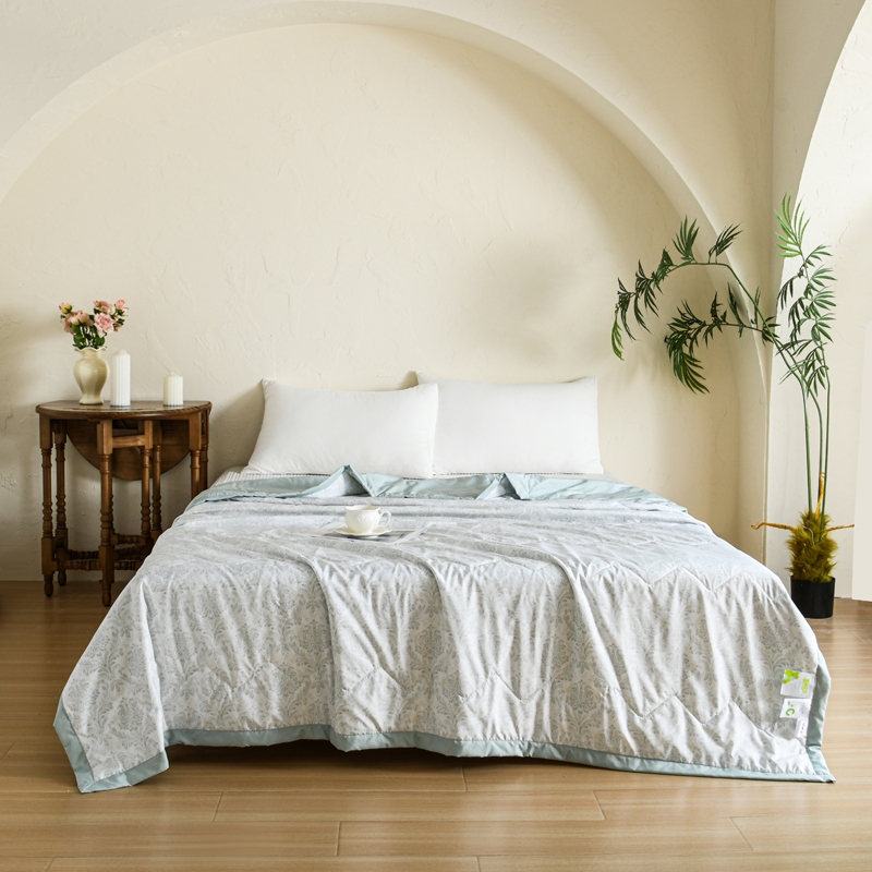 约克罗兰  水洗天丝冰爽被青苑絮语YK6206