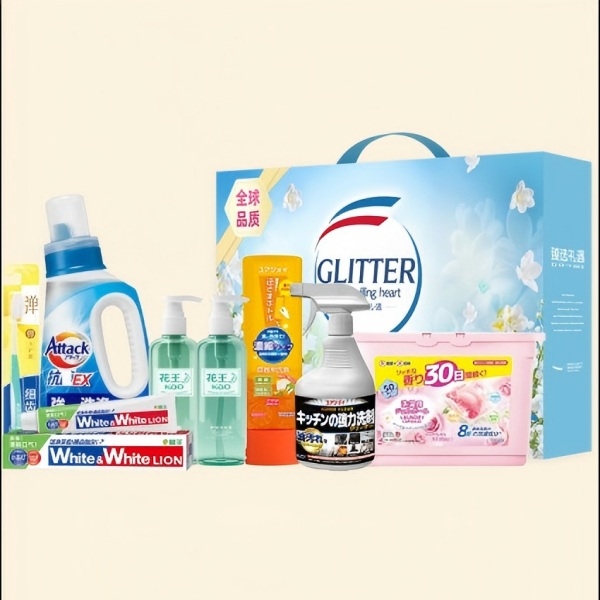 花王  家庭净致清洁洗护8件套