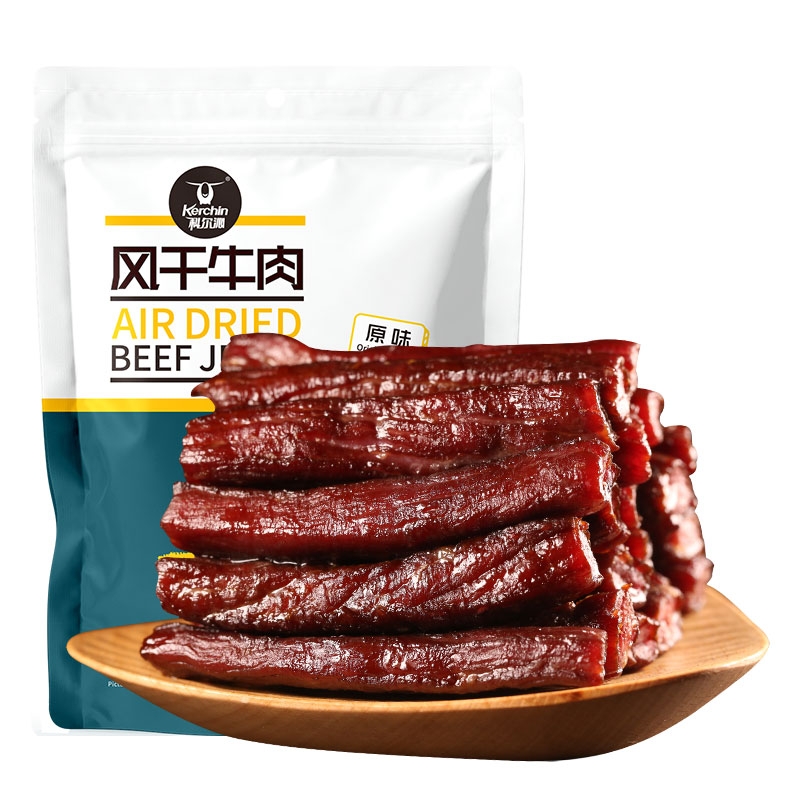 科尔沁  风干牛肉原味500g