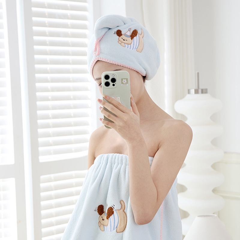 啄木鸟  浴裙三件套ZMN-MJ022