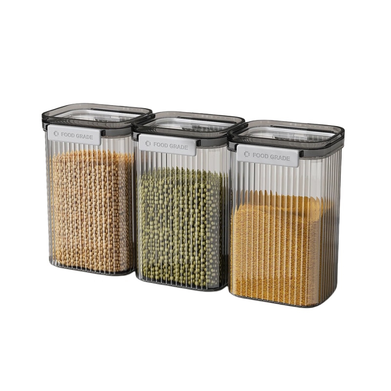 佳帮手  轻奢复古密封罐3只装JBS-MFG-ZL04-JGY