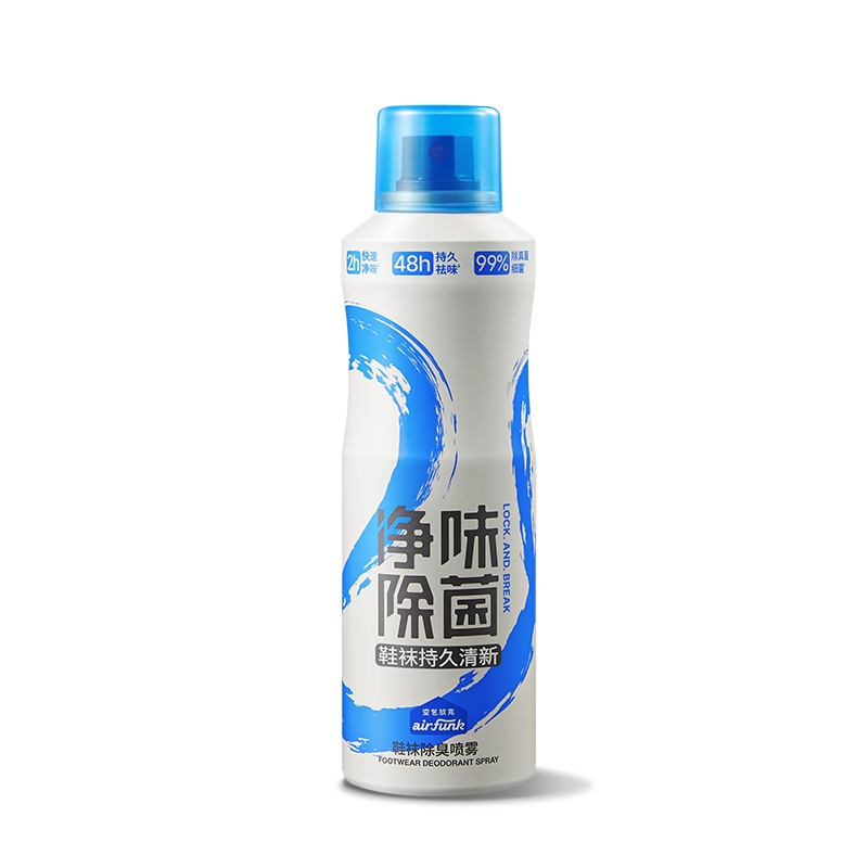 椰放 鞋袜除臭喷雾白皂200ml