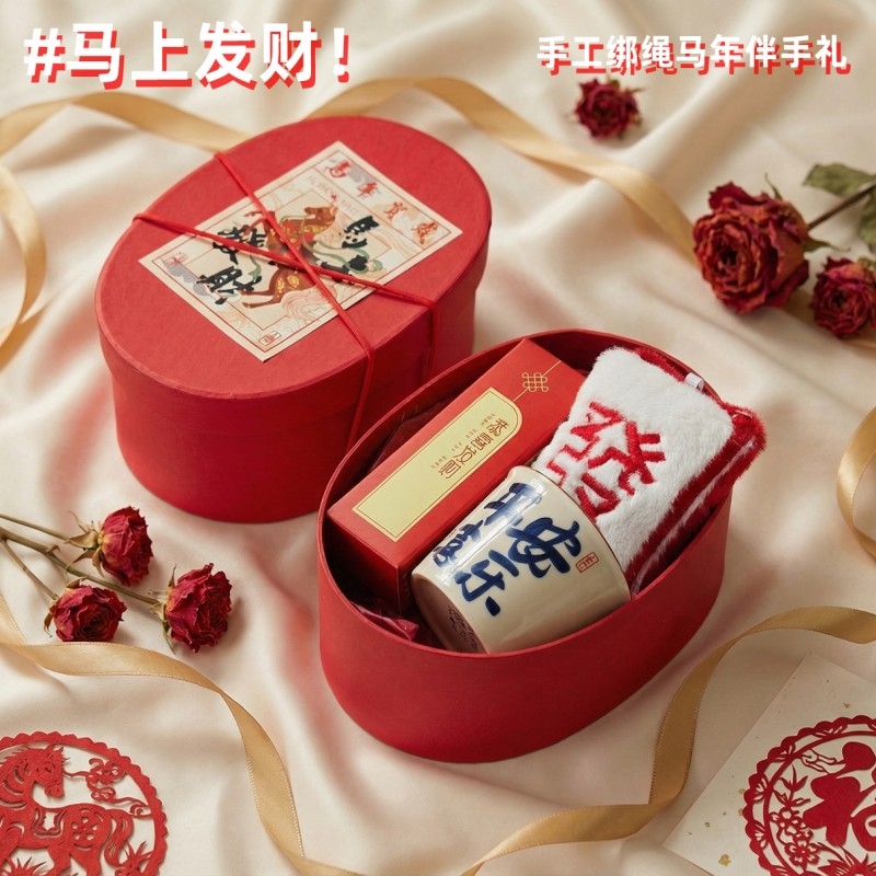 上白石  发财挂件茶杯无火香氛新年伴手礼MAA-005