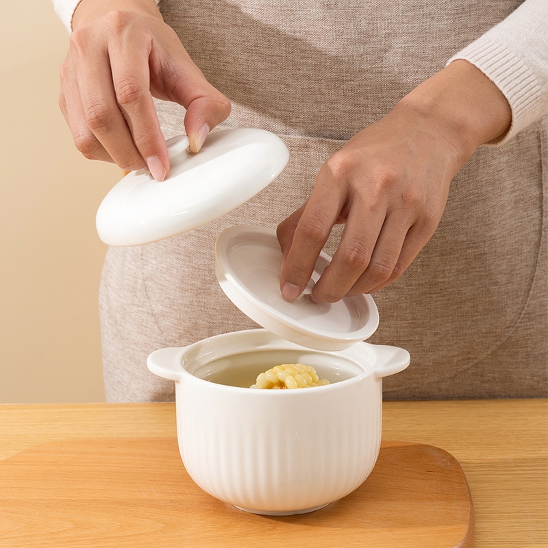 松发瓷器  曼彩炖盅双盖可炖燕窝单个装