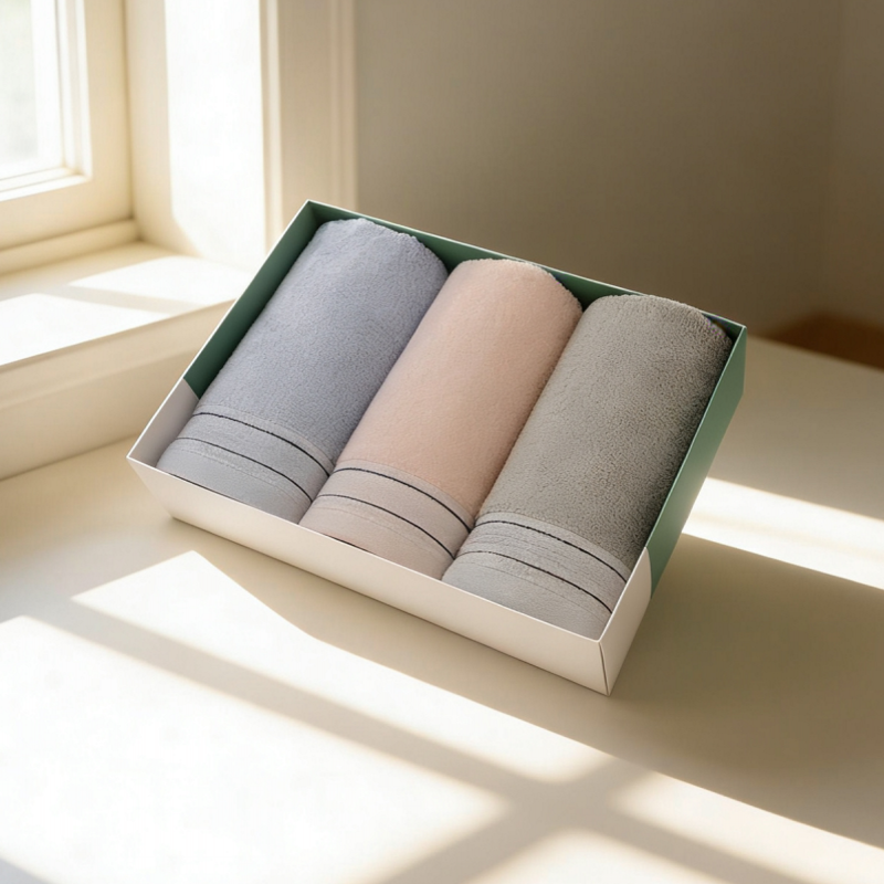 优品尚竹  尚品棉毛巾三条装SP-603