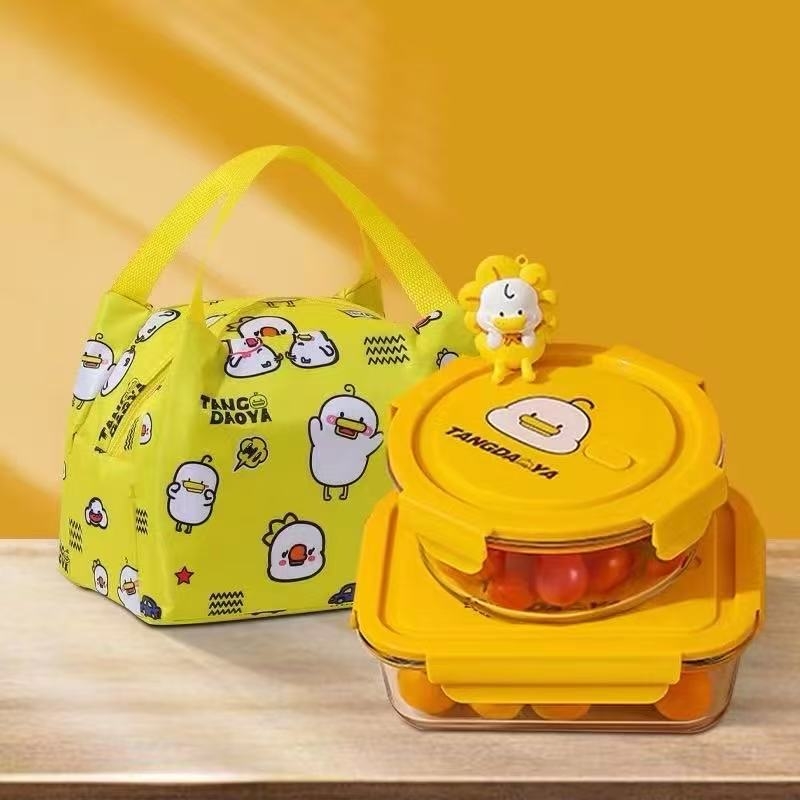 躺倒鸭  联名款保鲜盒1000ml