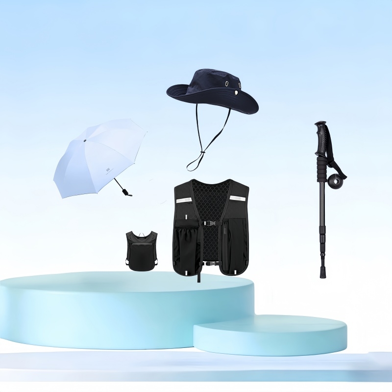 运器  户外出行防晒登山登峰套装04