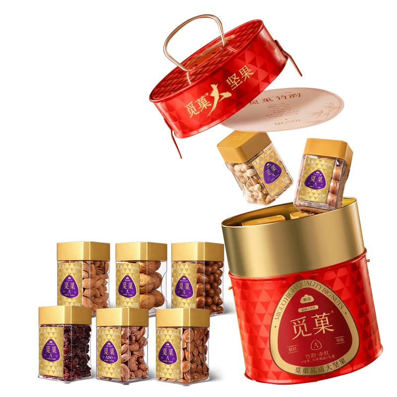 觅菓  赤红Pro款8罐竹韵1380G