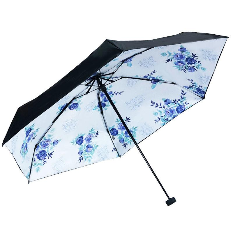 天堂伞  玫瑰柔情五折伞53055E