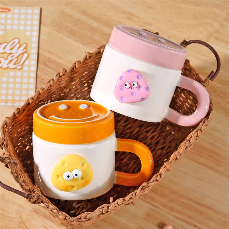简约搞怪表情马克杯400ml2531