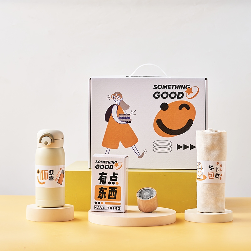 若生活  能量随行保温杯蓝牙音箱帆布袋24039