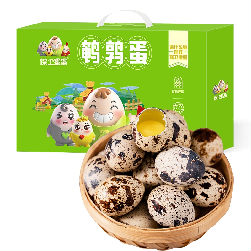 保卫蛋蛋  鹌鹑蛋60枚礼盒装