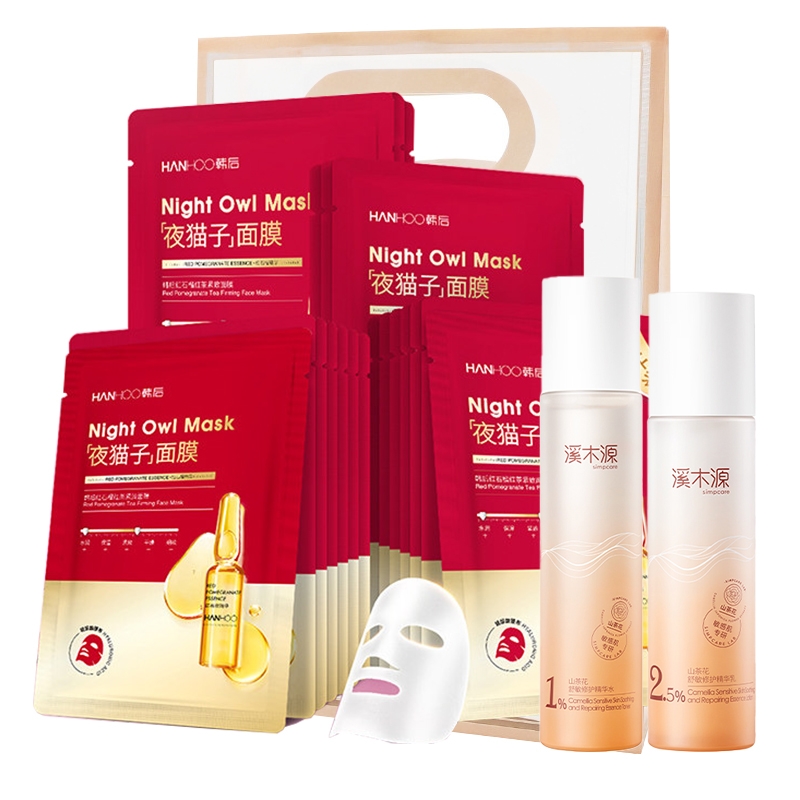 溪木源  韩后山茶舒敏紧致面部焕肤组合ZCTZH1989