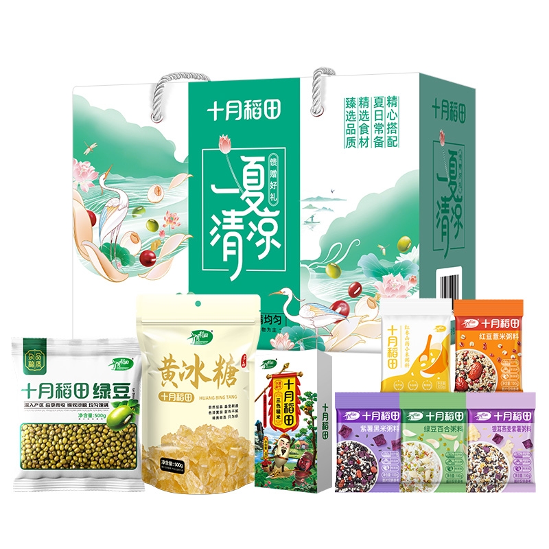 十月稻田   一夏清凉礼盒1.98kg