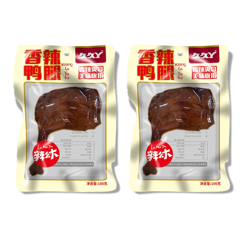 久久丫  香辣鸭腿100g*2