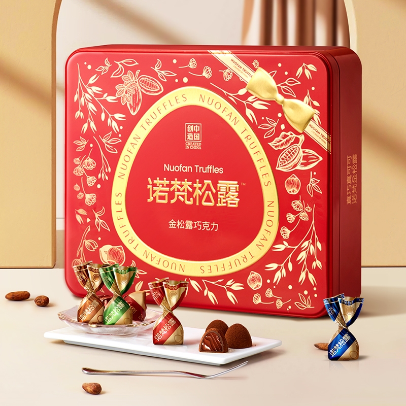 诺梵  金松露巧克力400g