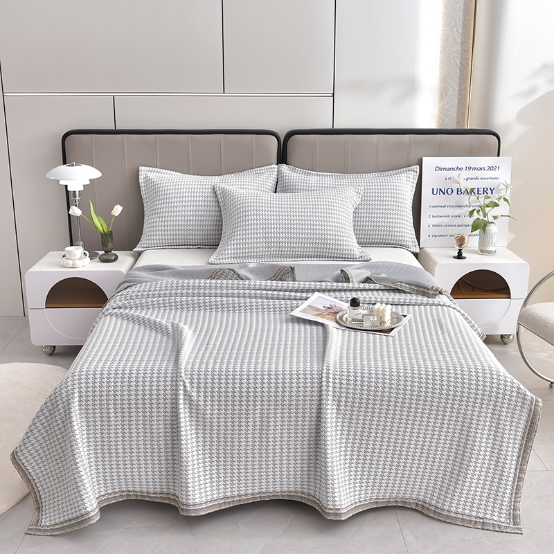 萱遇家纺  艾草驱蚊针织夏被三件套X-L2929