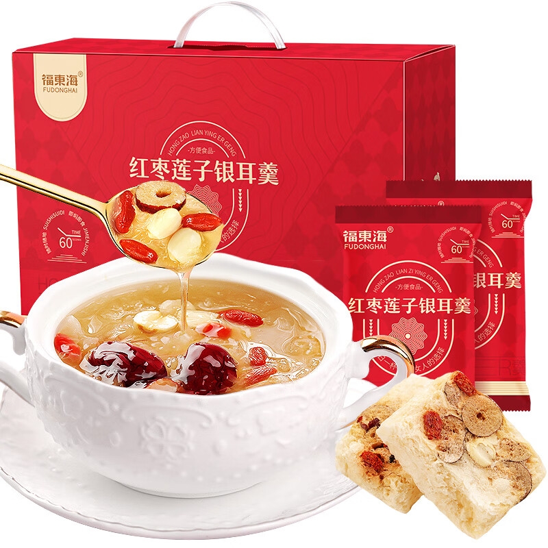 福东海  红枣莲子银耳羹480克