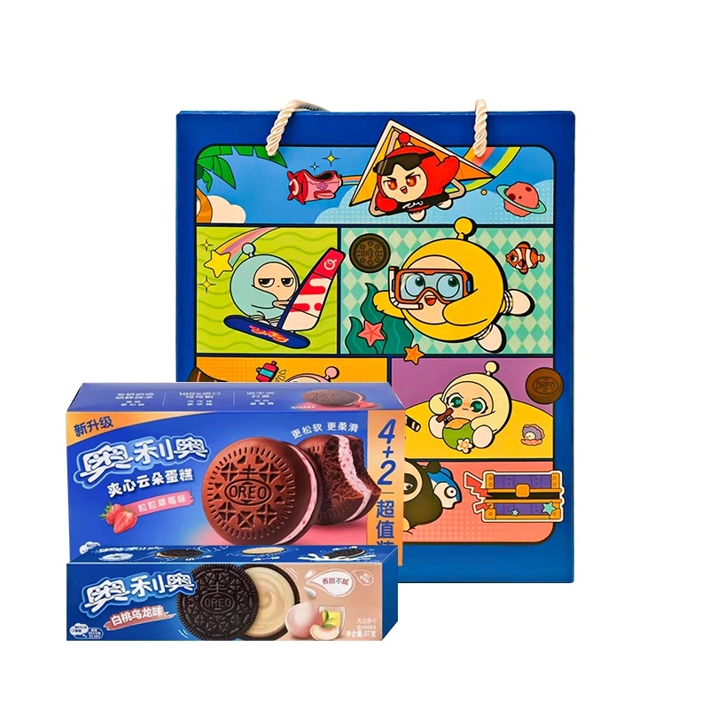 奥利奥  蛋仔派对礼盒573g