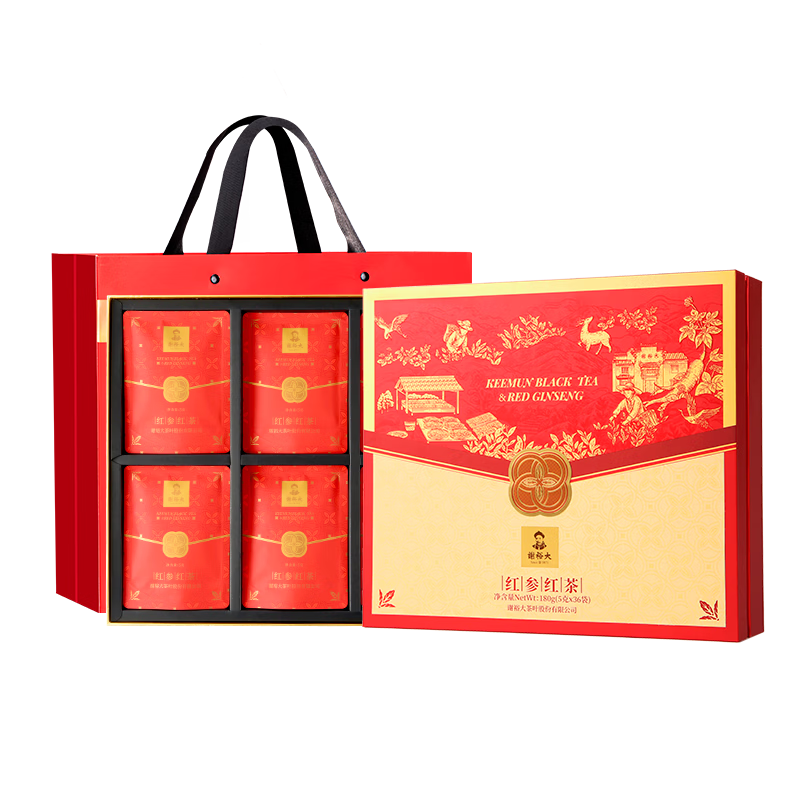 谢裕大  红参祁门红茶礼盒180g
