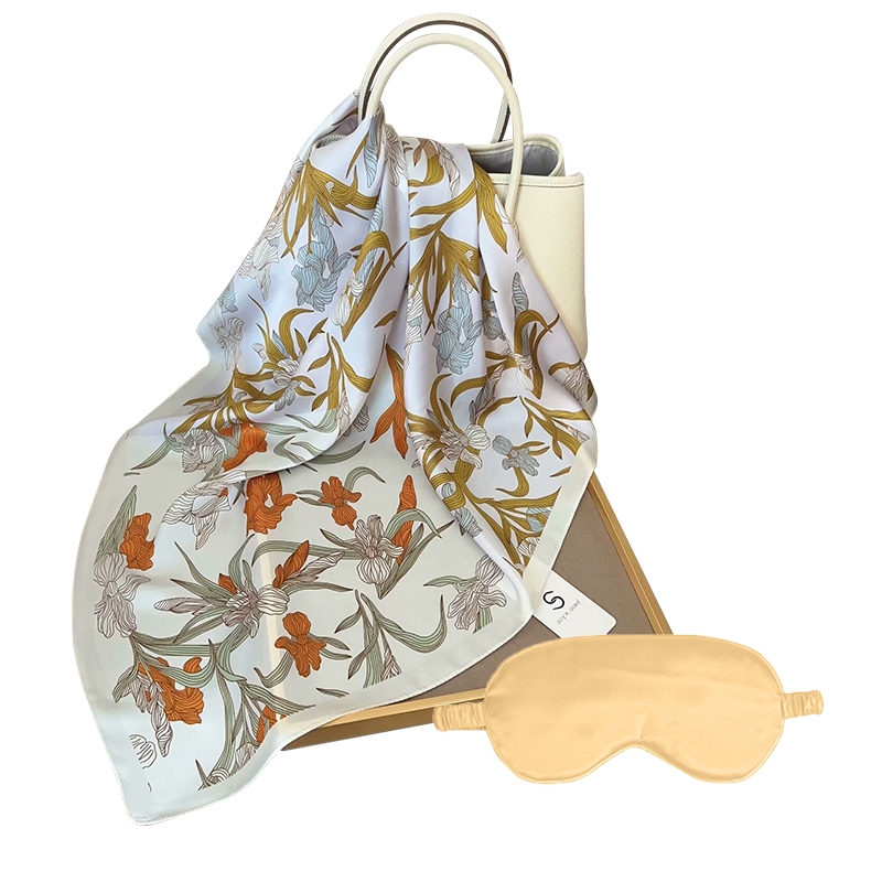 艾丝雅兰  摩登方巾眼罩套装A-ZH2207