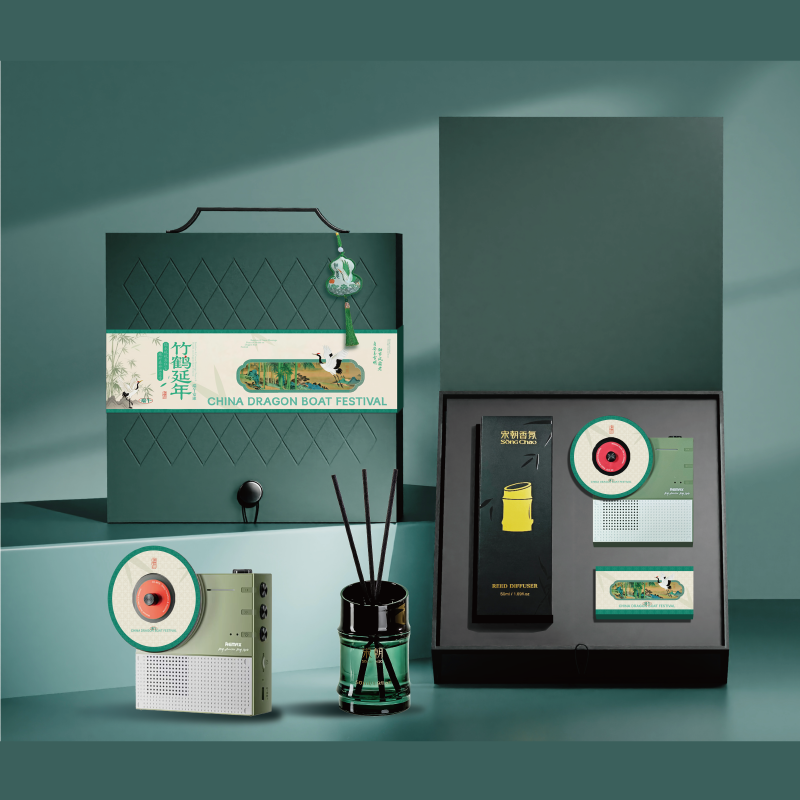 法诺厨  竹鹤延年宋朝套装