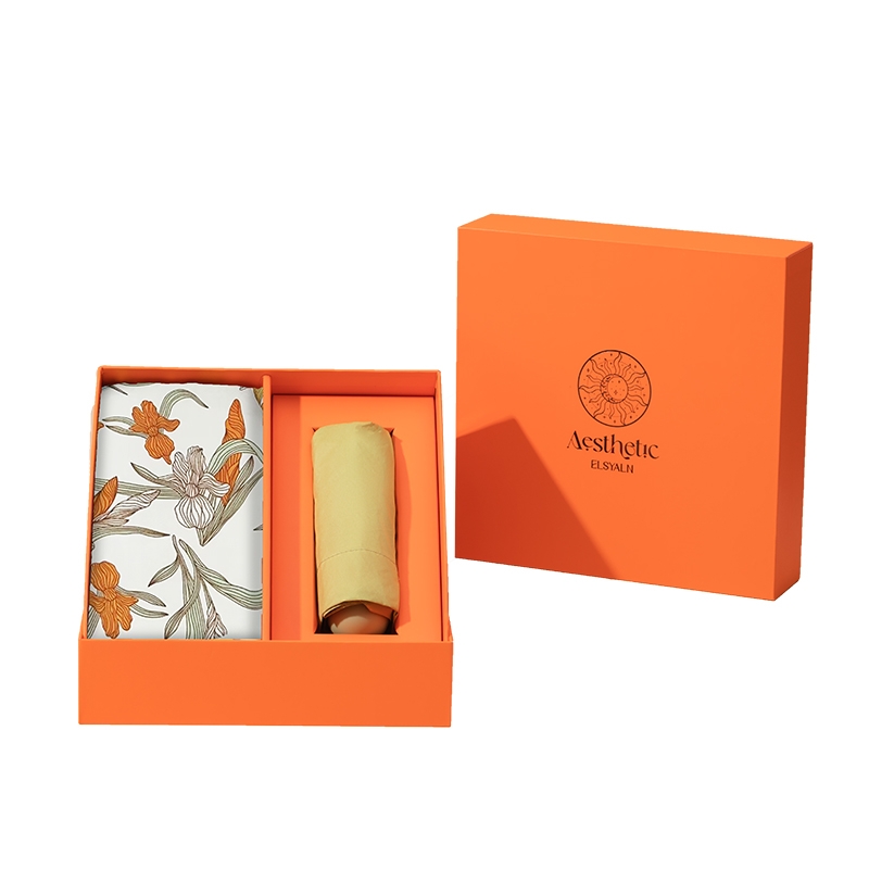 艾丝雅兰  摩登方巾五折伞套装A-ZH2204