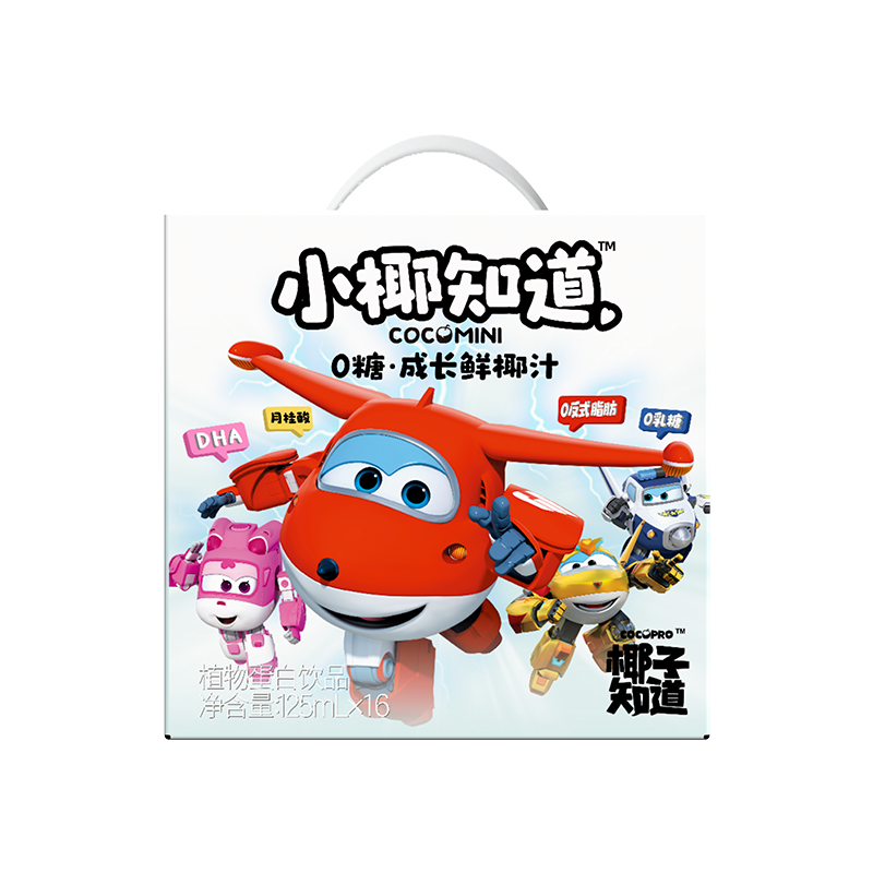 椰子知道 成长鲜椰汁125ml*16