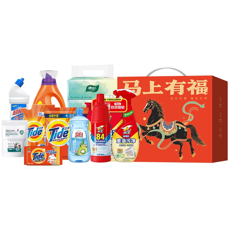 宝洁  马上鸿运家清套装D
