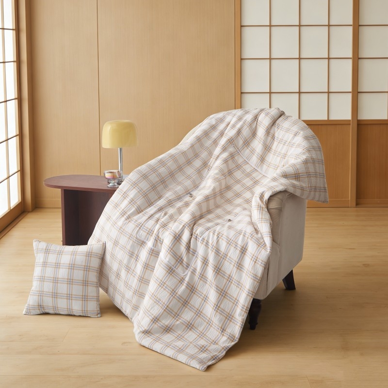 無印良品  泡泡纱亲肤午休被WY-260318