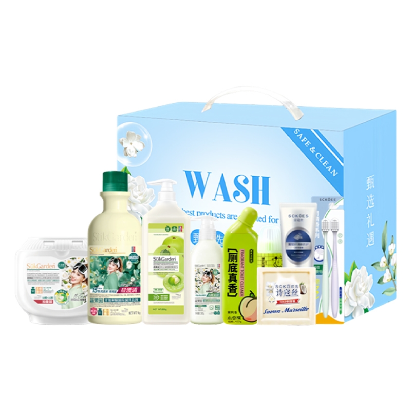 蔬果园  2026山茶花清洁礼盒SGYS0015