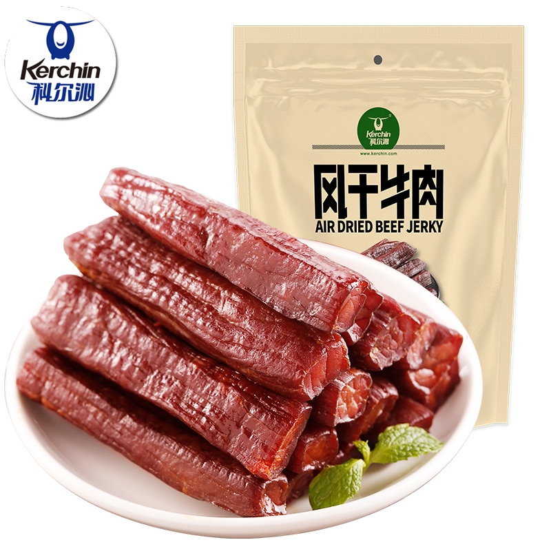 科尔沁  风干牛肉208g原味
