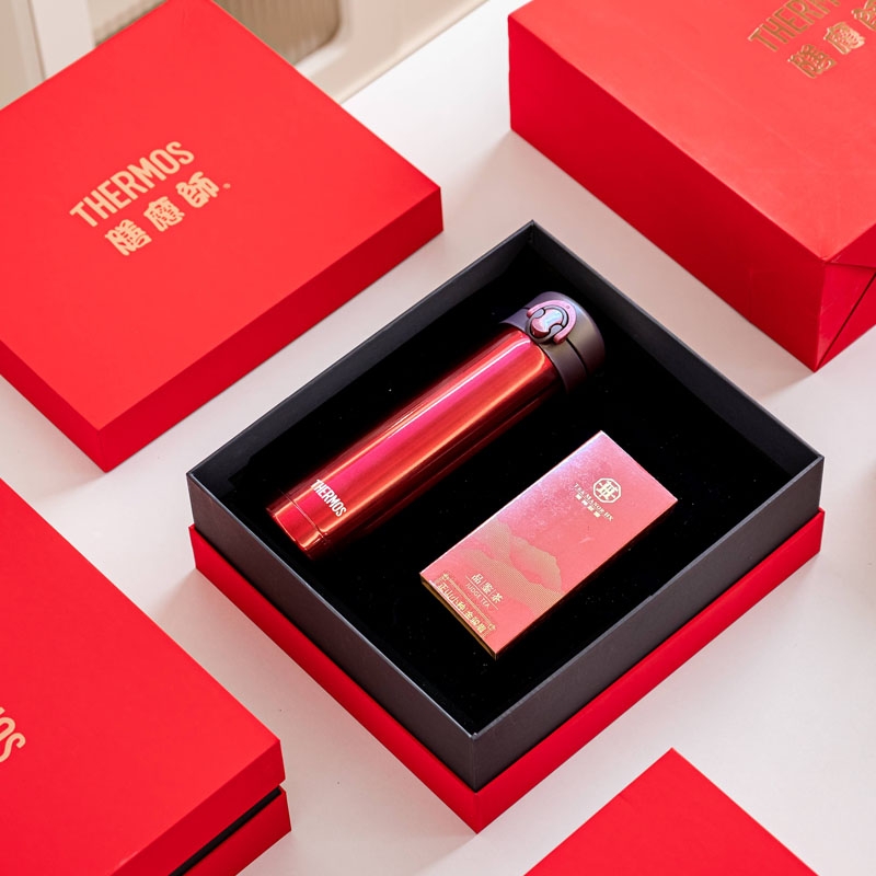 膳魔师  保温杯华祥苑茶叶套组JNFHXY42