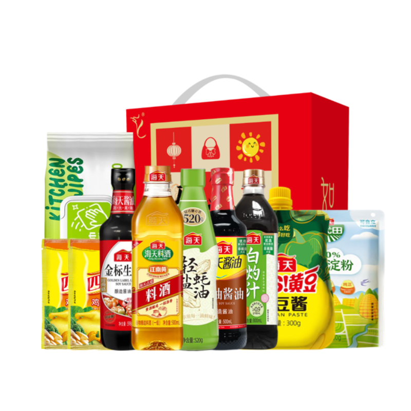 海天  马上有钱调味品组合F款