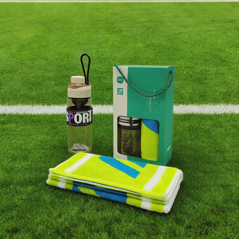 优品尚竹  严选炫彩运动杯运动巾礼盒A15B2