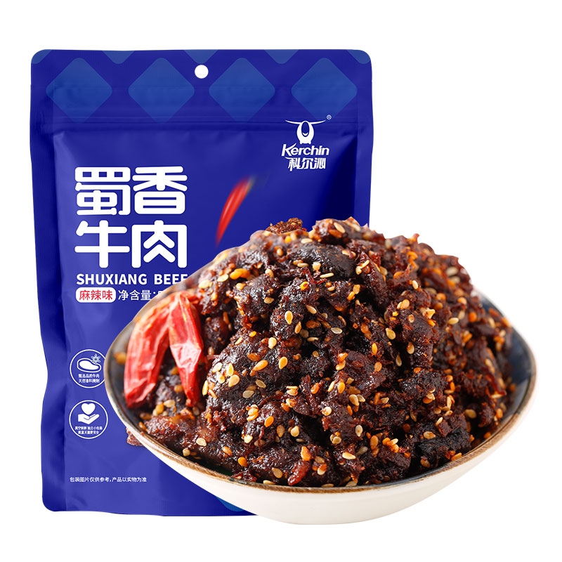 科尔沁  蜀香牛肉麻辣味500g