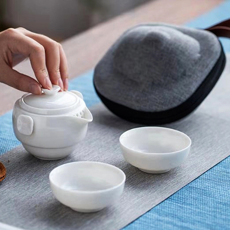 羊脂玉瓷快客套装