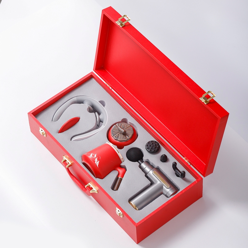 筋膜枪颈椎仪办公杯商务套装