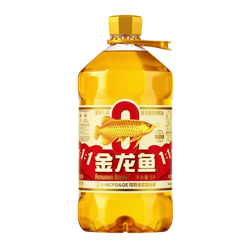 金龙鱼  至臻礼遇零反式脂肪食用调和油5L