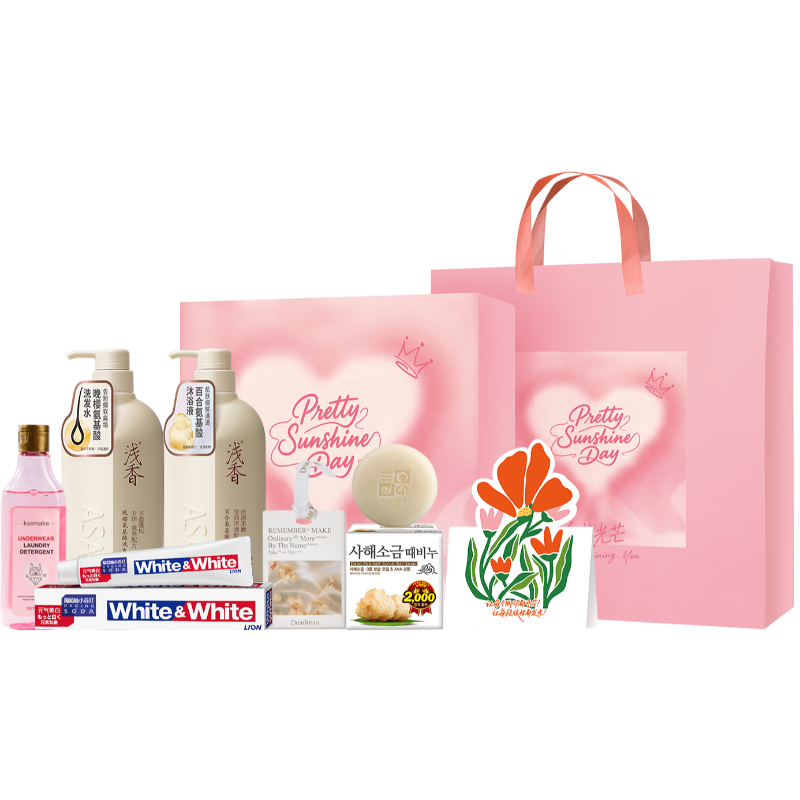 浅香  花漾女神香氛洗护6件套