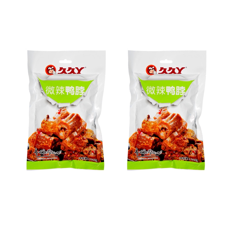 久久丫  微辣鸭脖118g*2