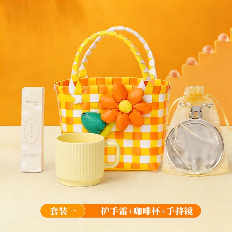 甜蜜点  三八女神节编织包实用伴手礼