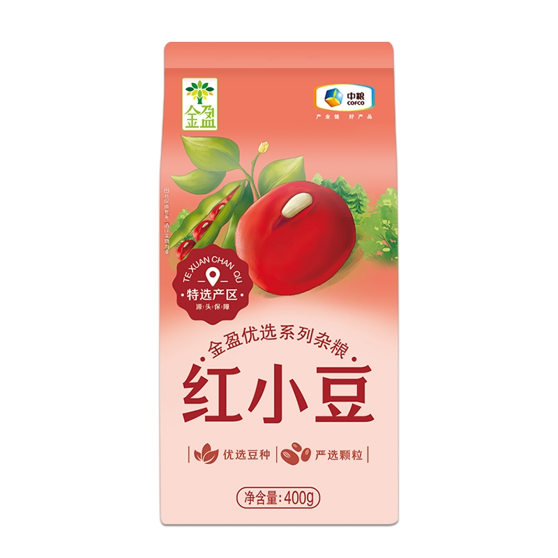 金盈  中粮红小豆400g