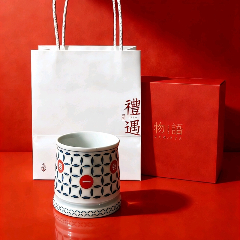 匠界新物 腰缠万贯转转杯单杯对杯年礼