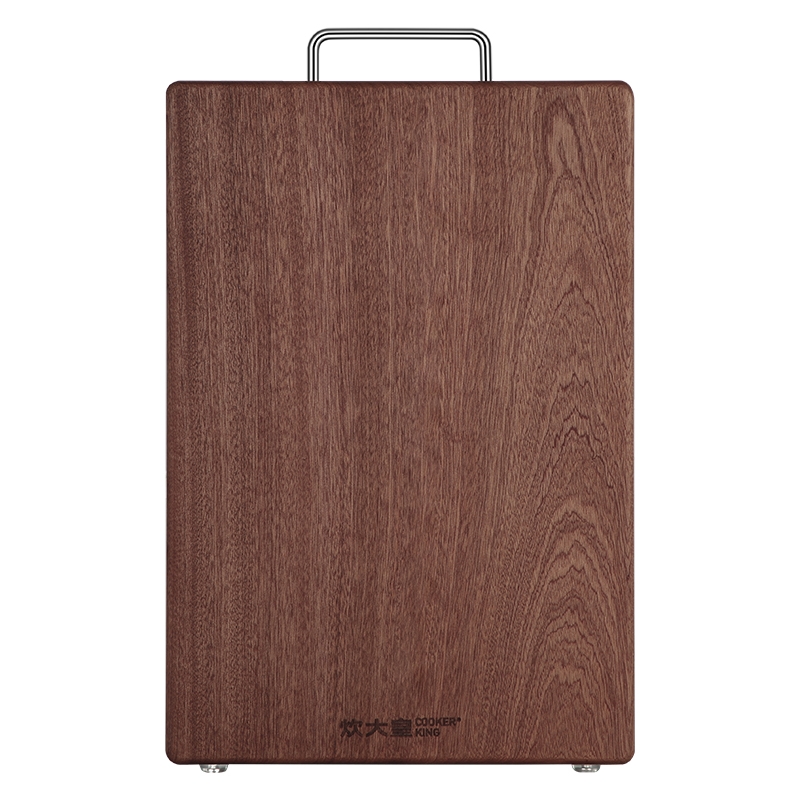炊大皇  加厚实木乌檀木砧板可悬挂切菜板YC40CB