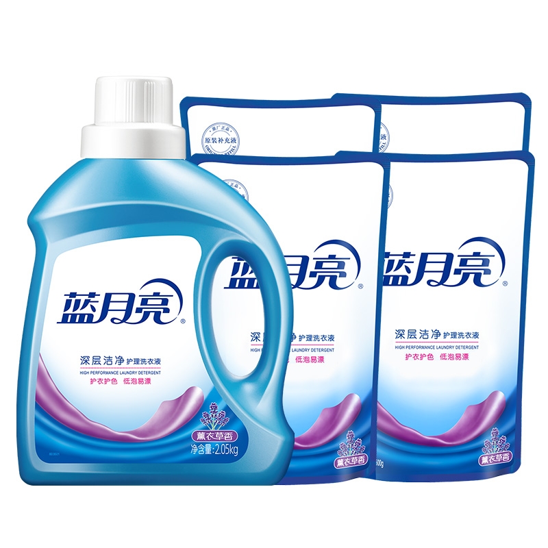 蓝月亮  薰洁净洗衣液4.05kg套装80002442