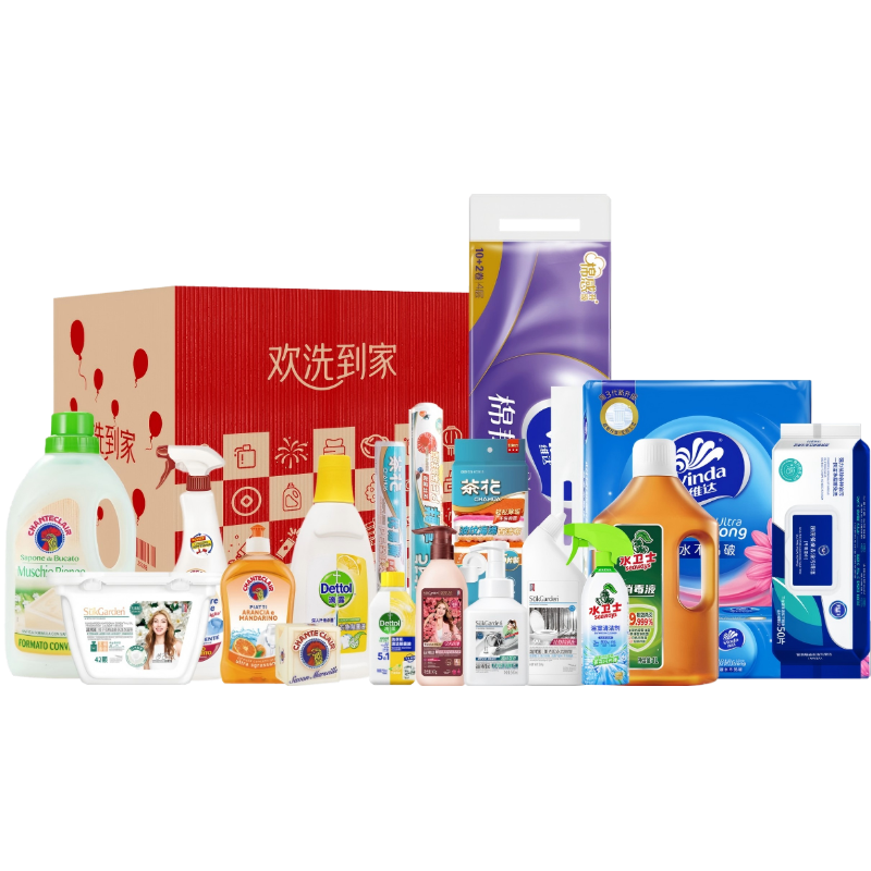 水卫士  维达大公鸡滴露居家清洁18件套JQZP-260306
